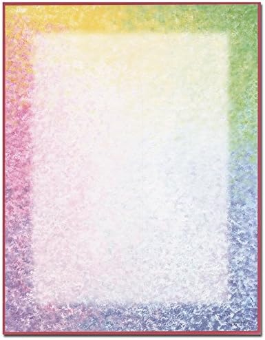 Watercolor Border Laser &amp; Inkjet Printer Paper