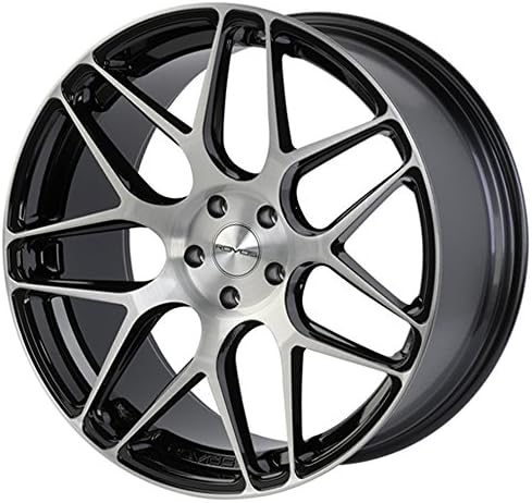 Rovos Wheels Pretoria Gloss Black Wheel with Brushed Finish (22x9"/5x120mm)