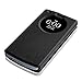 Fintie LG G3 Smart Circle Case - [Quick Circle Window] Premium PU Leather Slim [Magnetic Closure] Flip Cover for LG G3 (2014) - Black