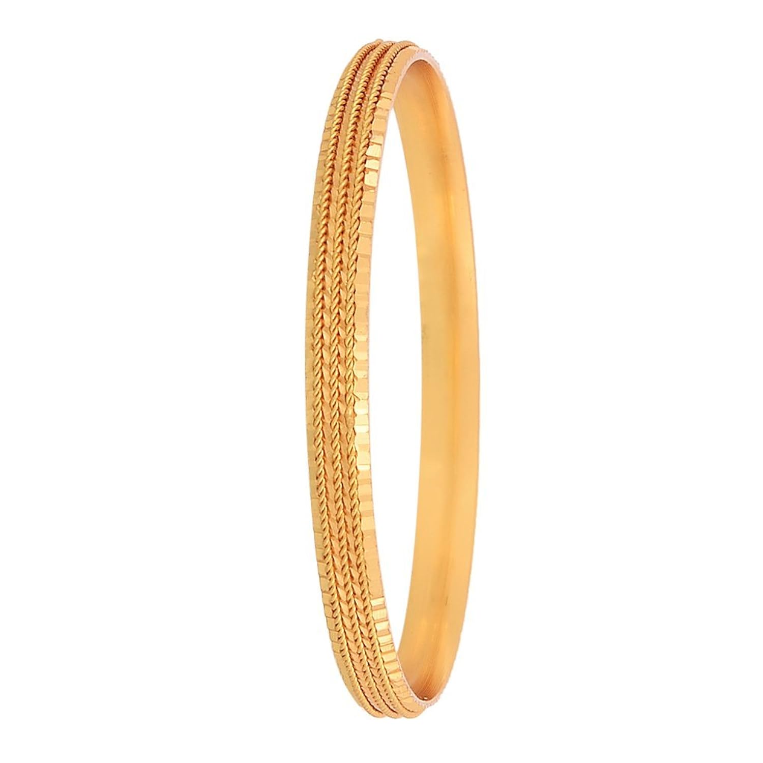 zeneme traditional gold plated designer bangles jewellery for women / girls