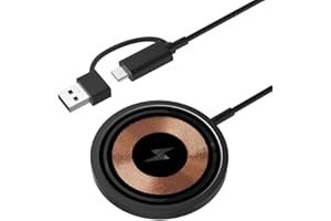 15W Magnetic Wireless Charger Fast Charging Pad for MagSafe Charger iPhone 17/16/15/14/13/12 Series & AirPods 4/3/2/Pro for M