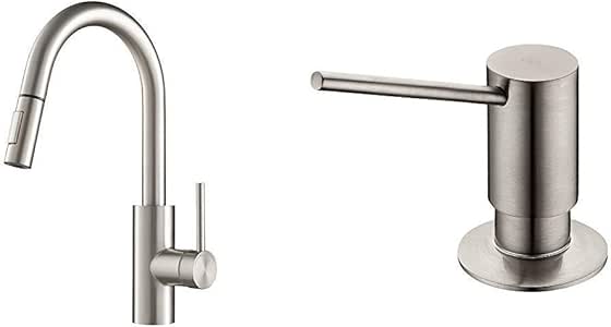Kraus KPF-2620SFS Oletto Kitchen Faucet, 15.75 inch, Spot ...