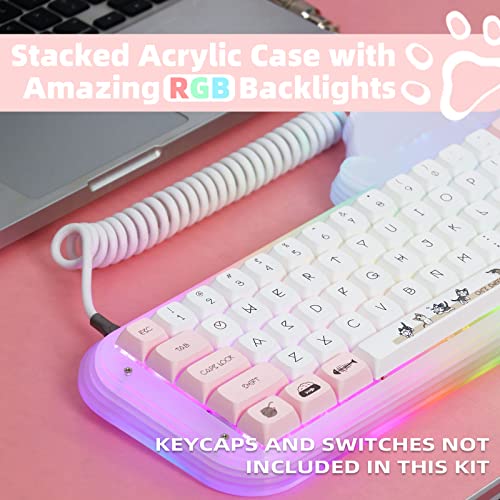 EPOMAKER Mini Cat 64 60 Hot Swappable VIA Programmable RGB