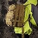 HUKOER 17.7''x 9.9''x 9'' Tactical Rucksack - Fashionable 30L Multiple Colors Outdoor Tactical Shoulder Hiking Daypack Military Backpack Perfect for Young Camping Trekking Hunting (Khaki)