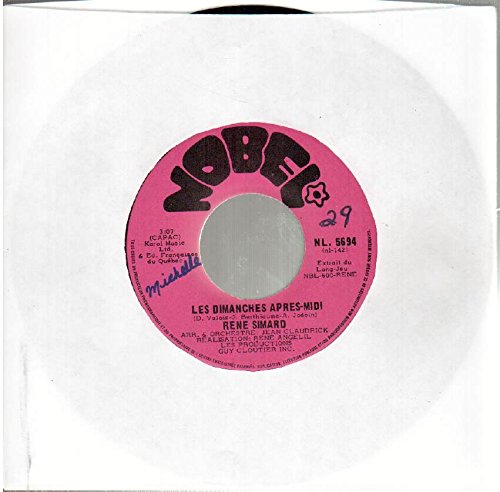 Rene Simard Rene Simard Les Dimanches Apres Midi A Mon Ami Mon Pere 7 45 Vg Canada Amazon Com Music
