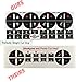 AC Dash Button Repair Kit For GM, Tahoe, Suburban, Avalanche, Silverado, Yukon, Denali, Acadia, Sierra, Saturn Outlook, Buick Enclave - Fix damaged A/C Controls For General Motors SUV Trucks
