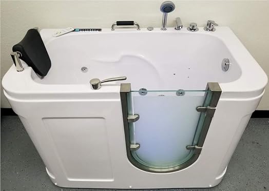 Bañeras de hidromasaje MCP Bañera de hidromasaje computarizada con hidroterapia para 1 persona