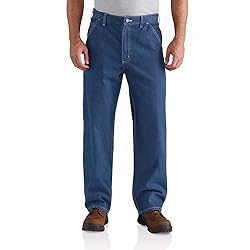 Carhartt Men's Washed Denim Original Fit Work