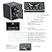 Portable Wireless Karaoke Microphone with LED Light, Mini Handheld Cellphone Karaoke Player Built-in Bluetooth Speaker, H8 Karaoke MIC Machine for Home KTV By IMMOSO (Gun Color)