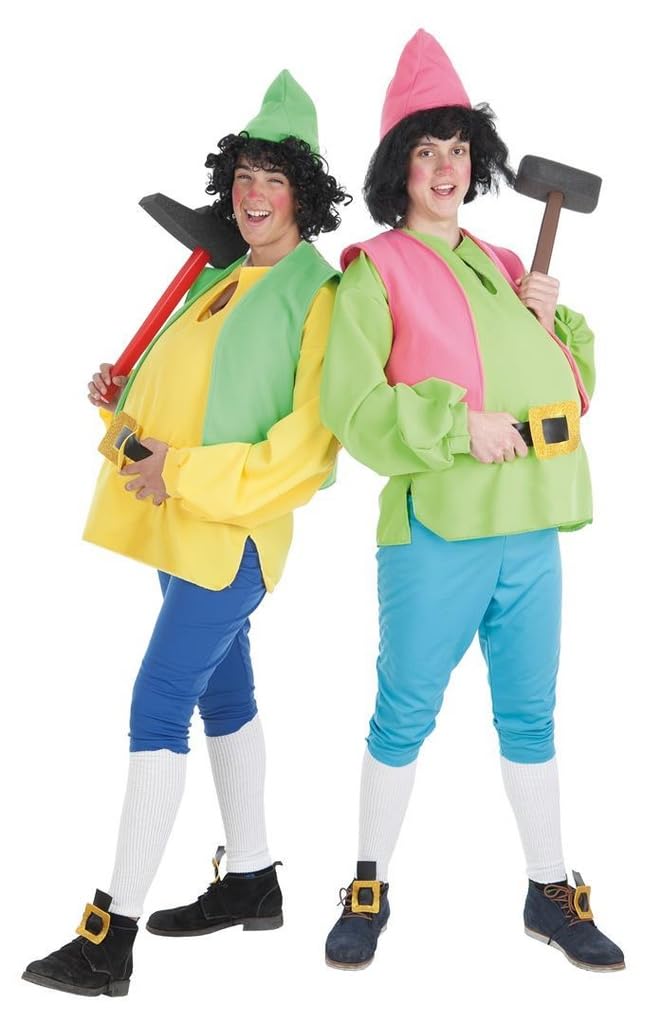 CREATIONS Llopis – enanito Costume for Adult 3/6 Years, Color Yellow, Size XL, 50-52