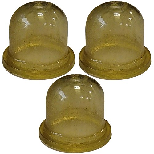 0057004 Set of 3 Primer Bulbs for Zama 0057030 Mantis Tiller Engine SV