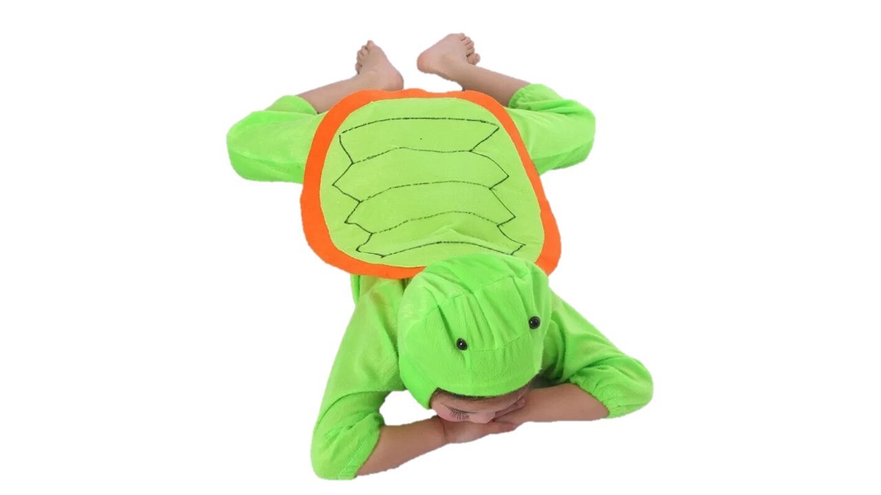 Matissa Kids Animal costumes Boys Girls Unisex Pajamas Fancy Dress outfit Cosplay Children onesies (Turtle, M (For kids 90-105 cm tall))