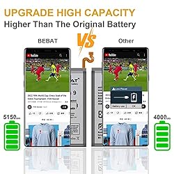 BEBAT Replacement Battery for Samsung Galaxy Note
