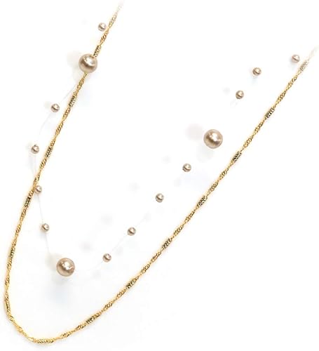 Amazon Ninon ニノンネックレス レディース ロング パール 2連 華奢 プリンセス ロングネックレス 大ぶり 3種展開aタイプ ゴールド ネックレス 通販 Amazon Ninon ニノンネックレス レディース ロング パール 2連 華奢 プリンセス ロングネックレス 大ぶり 3種展開aタイプ ゴールド ネックレス 通販