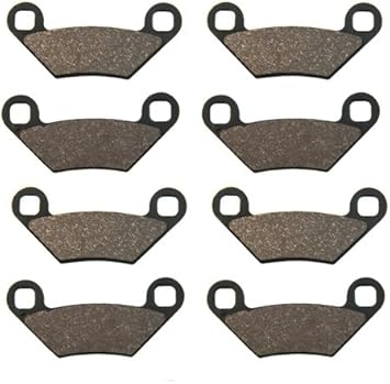 Amazon Com Factory Spec Fs 479 Front Rear Brake Pads Polaris Sportsman 850 Xp Eps Automotive