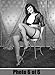 Bettie Page Vintage Collectors Set Six 8x10 Photos and One 13x19 Poster