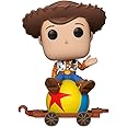 Funko Pop! Train: Disney 100 - Woody on Luxo Ball, Woody, Amazon Exclusive