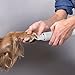 TEKITSFUN Pet Nail Grinder, Rechargeable Electronic USB Nail Trimming Clipper with Two Speed Mode, Three Ports Options for Birds, Rabbits, Cats, Small, Medium and Large Dogs