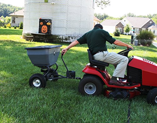 Precision Products TBS7000RDOS 7 Series 200-Pound Tow Behind Broadcast Spreader with Rain Cover - Thumbnail 3