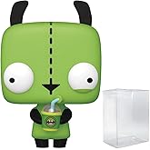 POP Animation: Invader Zim - Gir Funko Vinyl Figure (Bundled with Compatible Box Protector Case), Multicolored, 3.75 inches