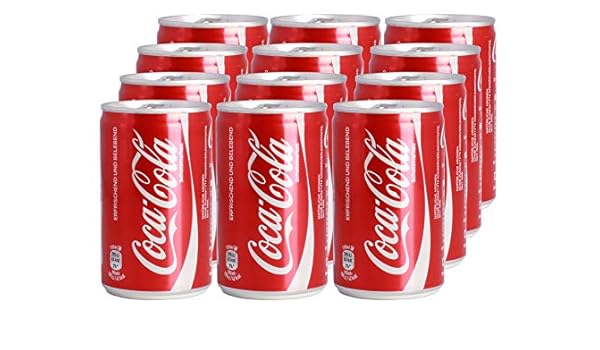 Coca-Cola Mini Cans 12 x 150 ml: Amazon.es: Hogar