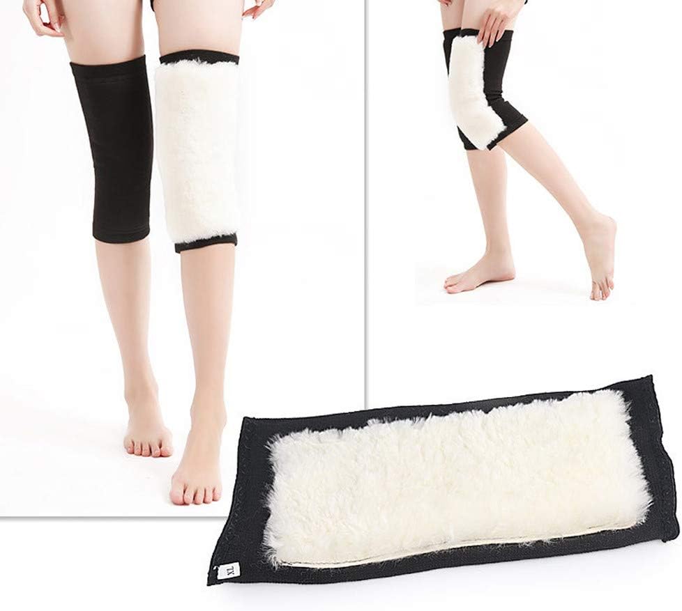 Glumes Women Men Thicken Cashmere Wool Winter Warm Thermal Knee Warmers