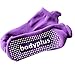 Pretmanns Pilates Yoga Grip Socks – Non Slip Sticky Barre Yoga Socks for Women – 2 Pairs Medium – Fit Shoe Size 7-9