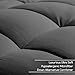 Bare Home Bed-in-A-Bag 7 Piece Comforter & Sheet Set - California King - Goose Down Alternative - Ultra-Soft 1800 Premium - Hypoallergenic - Breathable Bedding Set (Cal King, Grey/Light Grey)
