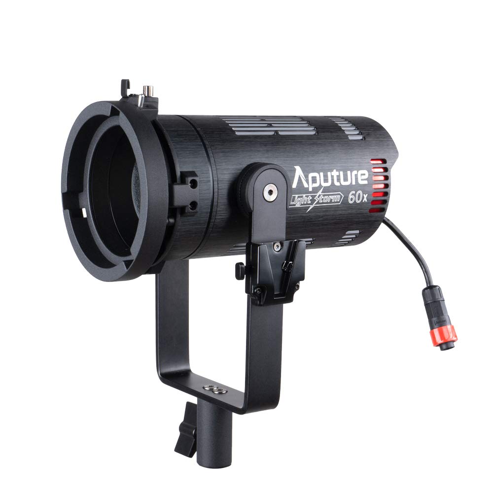 Aputure 60x Aputure Light Storm LS 60x Bi-Color LED Light 30000lux @1m, CRI 95+ TLCI 95+Built-in 9 Lighting FX, Support NP-F970 Battery, Includes Barn Doors Support Sidus APP Control