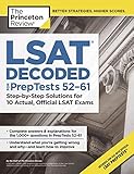 LSAT Decoded (PrepTests 52-61): Step-by-Step Solutions for 10 Actual, Official LSAT Exams (Graduate School Test Preparation)