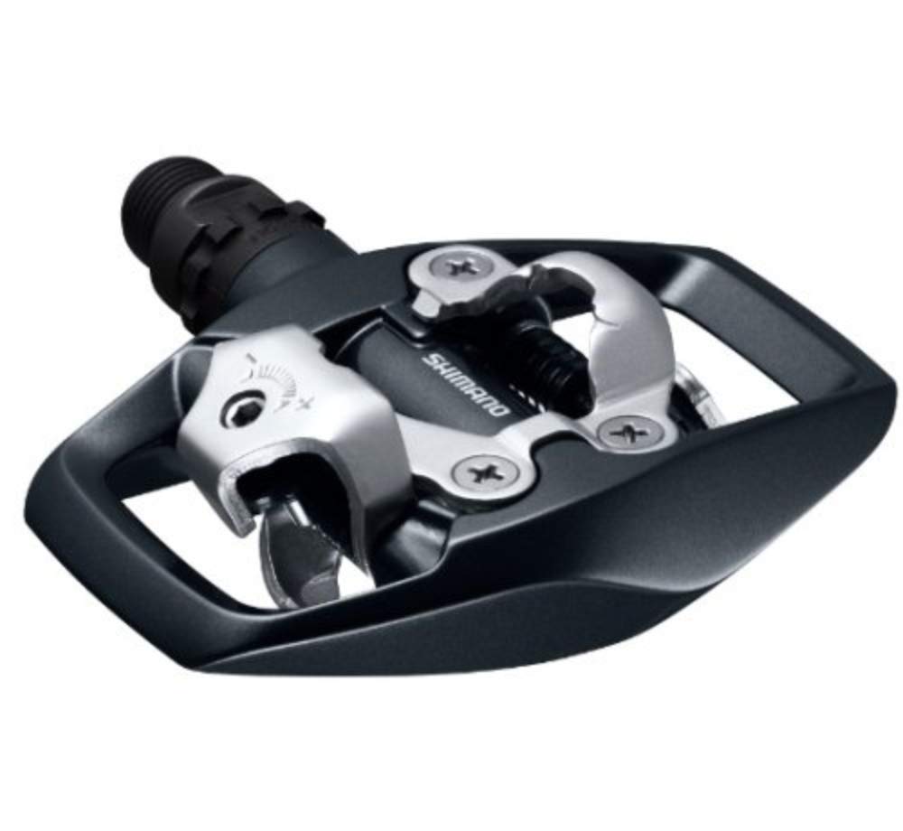 SHIMANO Cycling Pd-ed500 Shimano Road SPD pded500 Pedals Multicolor One Size, Black