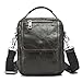 Stepack Fashion Casual Genuine Leather Bag Messenger Bag for Men Small Shoulder Bag (S)