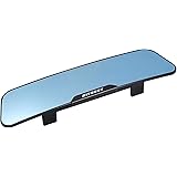 KITBEST Rear View Mirror 11.8" (300mm), Anti Glare Rearview Mirror, Wide Angle Panoramic Convex Curve Rearview Mirror Clip on