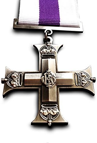 Military Medal Military Cross Medal Awarded to Officers &amp; Brittish Armed Forces WW1 British Replica by FreeCrows Ltd.