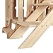 Petsfit Cat Houses for Indoor Cats 2 Story Wooden Dog House for Small Dogs with Stairs (18