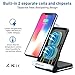 SONRU Fast Wireless Charger Pad Phone Stand, 10W Qi Charger for iPhone XS/X/8/8 Plus, S9/S9+, S8/S8+, S7/S7 Edge, S6/S6 Edge, Note 8/5, etc