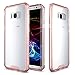 PEYOU Galaxy S8 Plus Case, Protective Clear Case Hard Back PC Cover Anti-Scratch Reinforced Corner Protection Bumper Case for Samsung Galaxy S8 Plus (2017)- Rose Gold