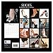 2017 Monthly Shoes Wall Calendar - Beautiful Photographs of Glamorous Stylish Runway Fashion Pumps, High Heels, & Shoes - 16 Month Calendar, Multicolor, 12