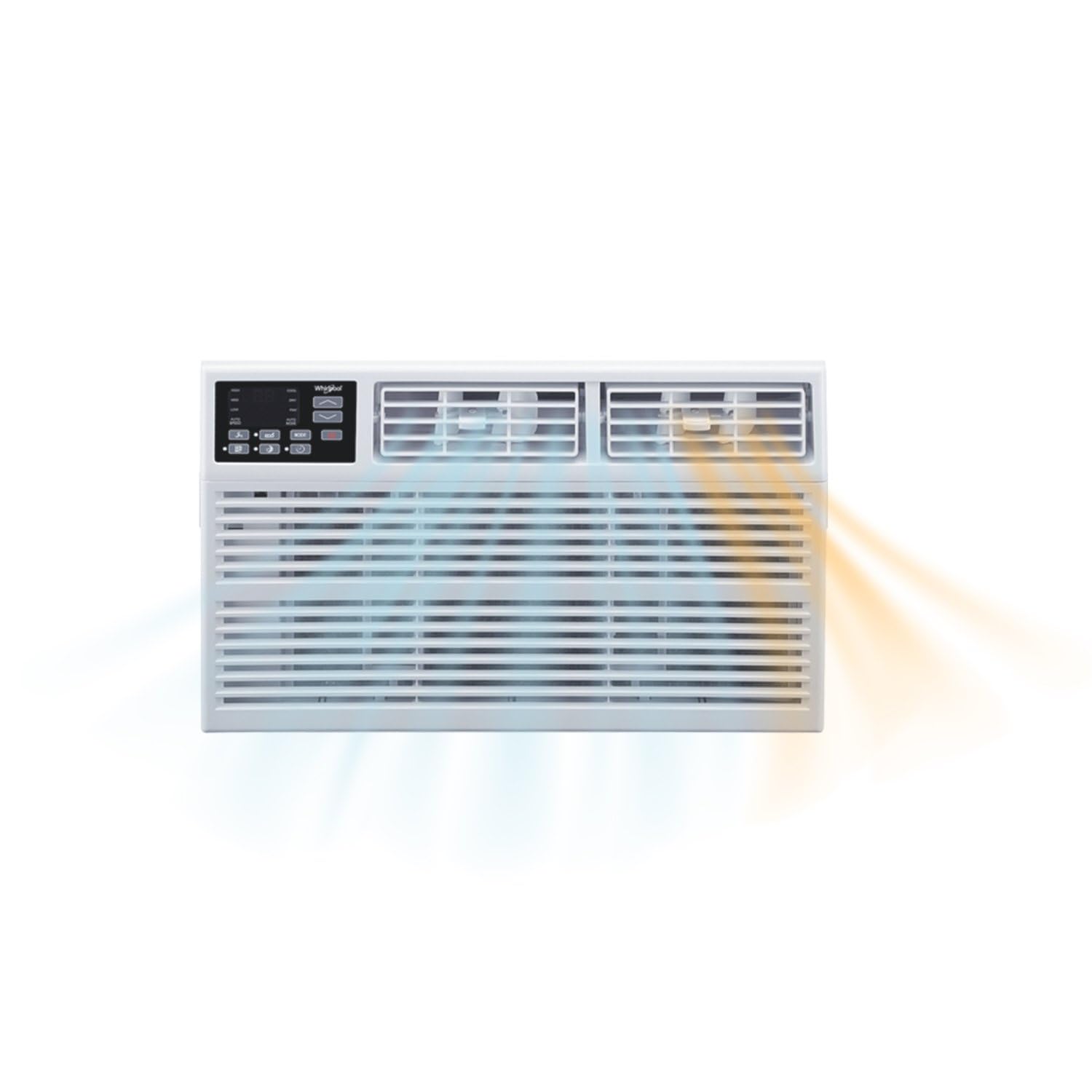 Photo 1 of ***USED- SELLING AS IS *** Whirlpool 23,200 BTU 230V Window Air Conditioner with Supplemental Heat, Window Mounted AC Unit with Heater for Apartment, Living Room, Bedroom, Large Rooms up to 1500 Square Feet