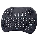 Rii i8 Mini 2.4GHz Wireless Touchpad Keyboard with Mouse for PC, PS3 (10038-AKS)