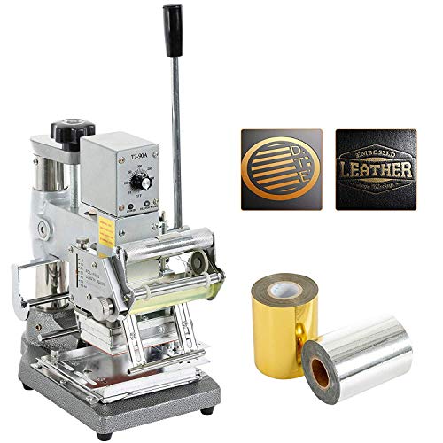 66 Character Manual Embosser Machine and Hot Foil Stamping Machine Embossing Printing PVC Card, Bank Card