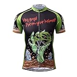 Thriller Rider Sports Mens Outdoor Sports Short Sleeved Cycling Jersey Biking Shirt - 12 Styles