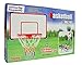 Liberty Imports Indoor and Outdoor XL Big Basketball Hoop Set - 27 inches x 18 inches Backboard + 15 inches Rim