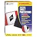 C-Line Traditional Standard Weight Poly Sheet Protectors, Clear, 8.5 x 11 Inches, 100 per Box (03213)