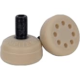 PowerDyne Jupiter Toe Stops - Pair of Natural Rubber Roller Skate Toe Stoppers