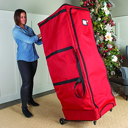 [XXL Rolling Duffle Bag Tree Storage] 12 Foot Christmas Tree Storage