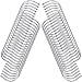 EAONE 40 Pack Small S Shaped Hooks, Heavy Duty Stainless Steel S Hooks Rack Hangers for Hanging Kitchenware Pan Pots Utensils Clothes Bags Towels Plants, Silver