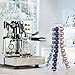 Dalexi Coffee Pod Holder Coffee Capsule Holder K Holder Coffee Pod Storage Organizer for 40 Original Pods K Cup Holder K Pods Holder Chrome Coffee Bar Accessories