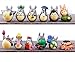 Thedmhom 12 Pcs New Cute Kawaii Animal Cartoon Anime Cat Totoro Ornaments Craft Bonsai Plant Garden Deco Home Room Decor Moss Micro Landscape Decoration DIY Accessories Novelty Gift Kids Mini Toy