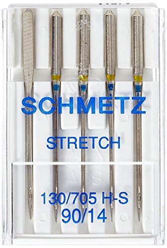 Stretch Machine Needles-Size 14/90 5/Pkg